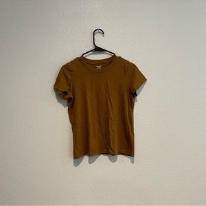 Madewell mustard tee